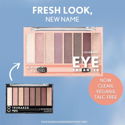 Eye Enhancer Eyeshadow Palette, 815 Roses (Packaging May Vary)
