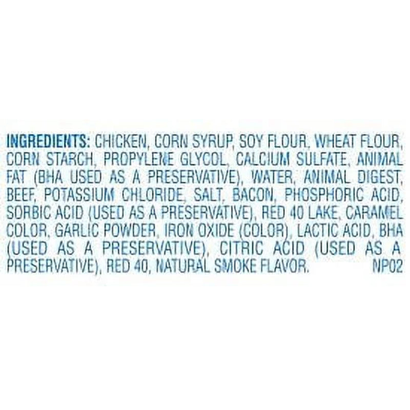 Beef & Bacon Flavor Dog Treats, 4.5Oz Bag